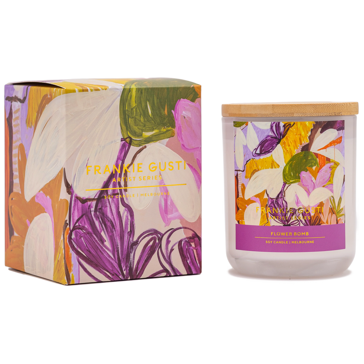 Frankie Gusti Artist Series Soy Candle