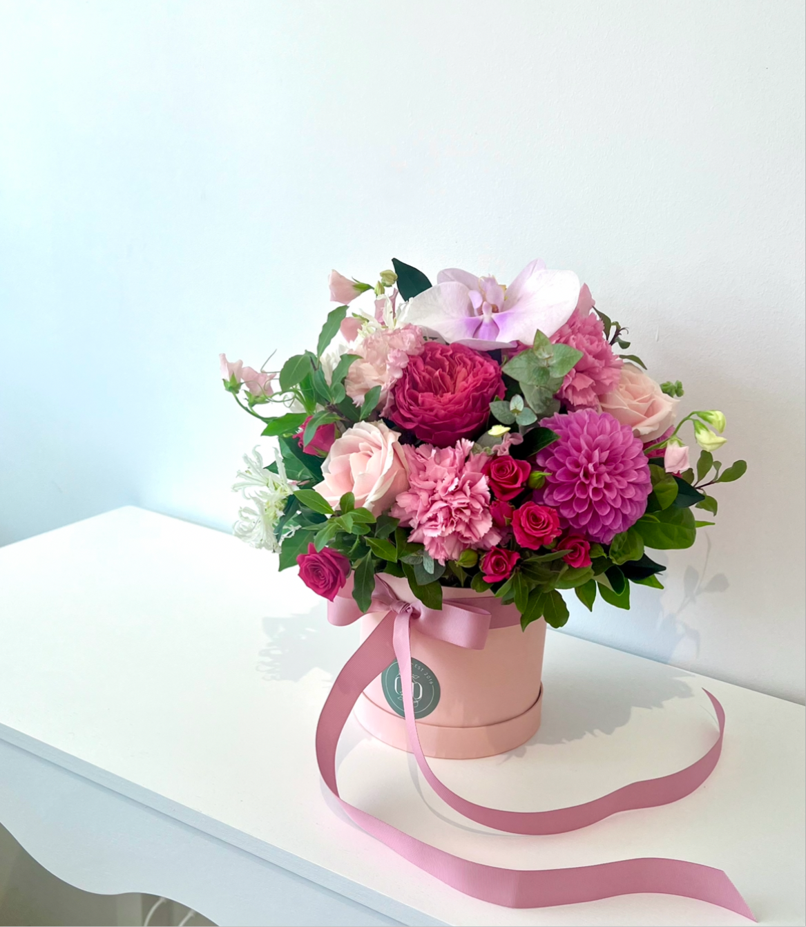 Pretty in Pink Hatbox