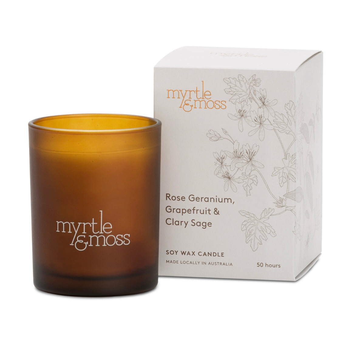 Myrtle & Moss Soy Wax Candle