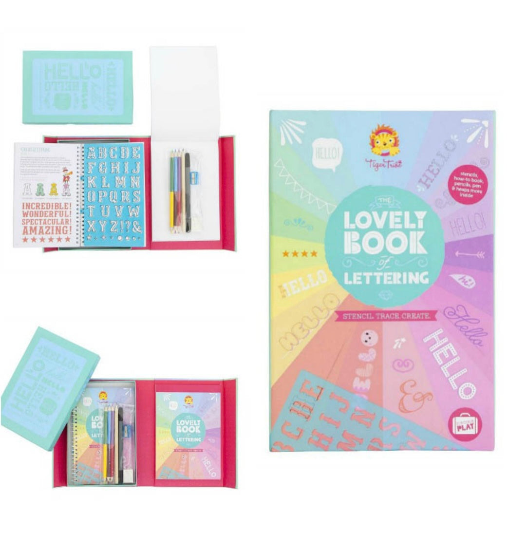 Tiger Tribe Lovely Book of Lettering