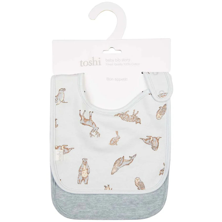 Toshi Baby Bib Story (set of 2)