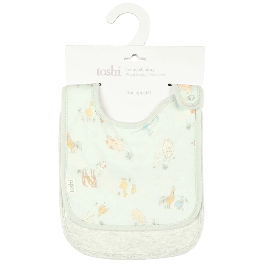 Toshi Baby Bib Story (set of 2)