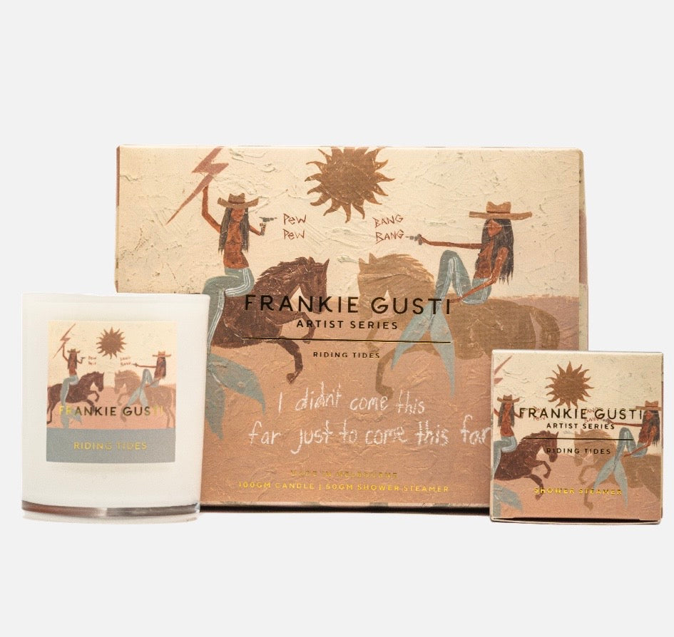 Frankie Gusti Mini Candle & Shower Steamer Set