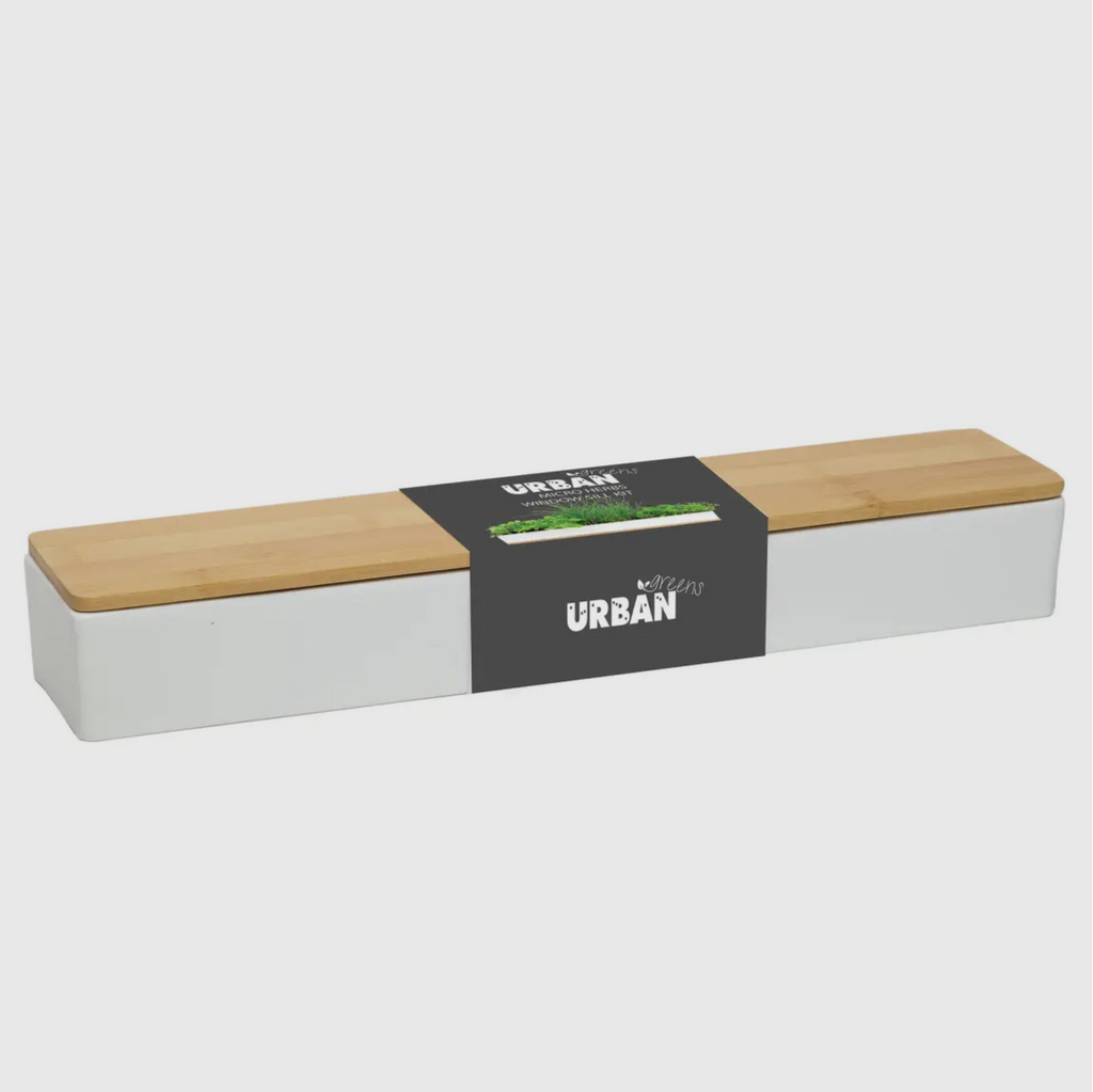 Urban Greens Microherbs Windowsill Box Kit