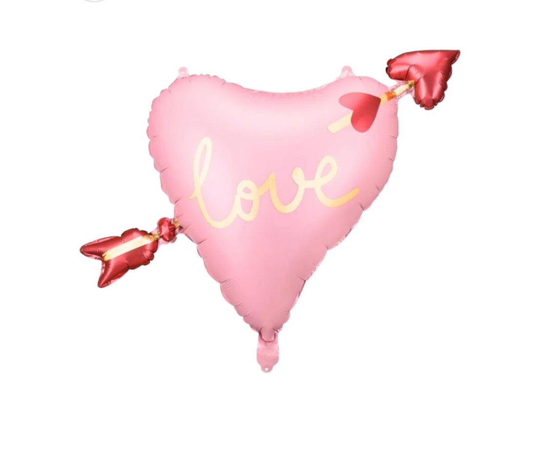 LOVE HEART HELIUM BALLOON