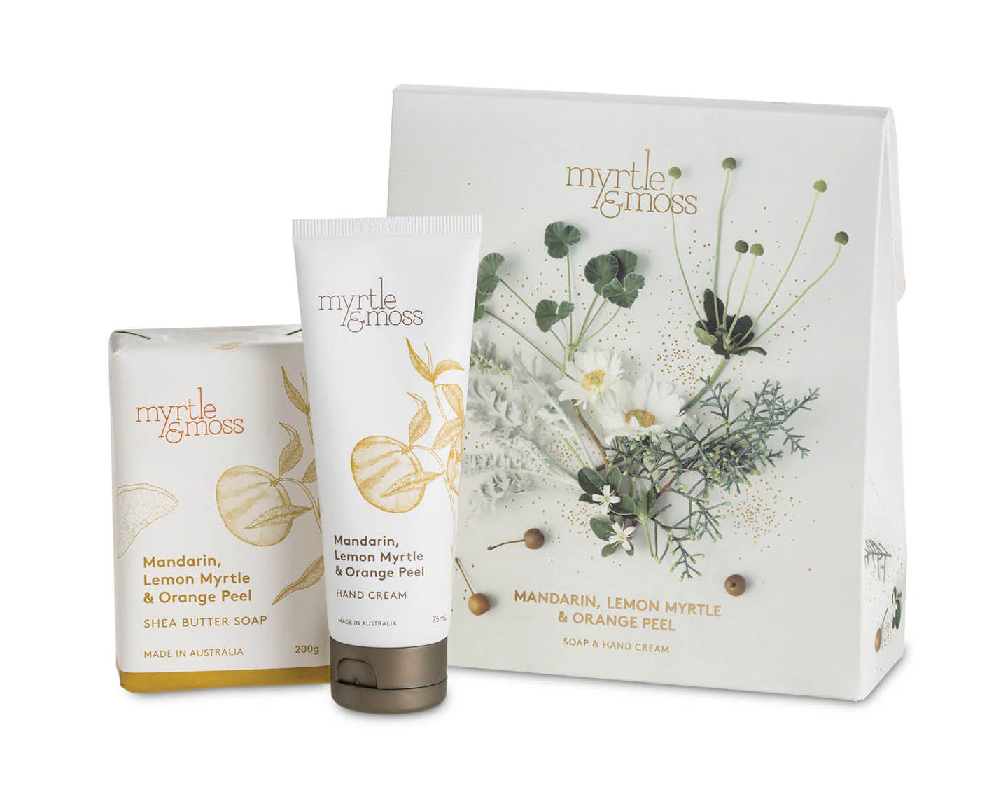 Myrtle & Moss Hand Cream & Soap Duet