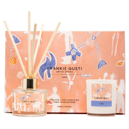 Frankie Gusti Candle and Diffuser Duo
