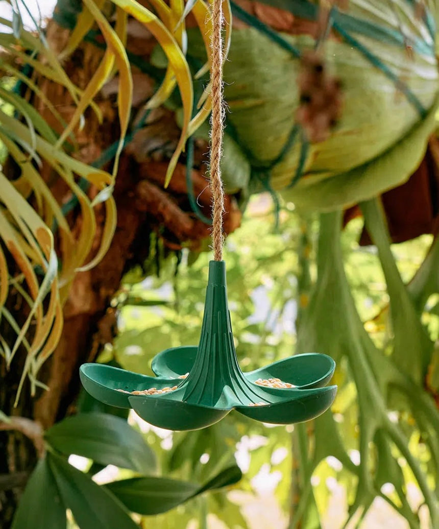 Petal Bamboo Bird Feeder