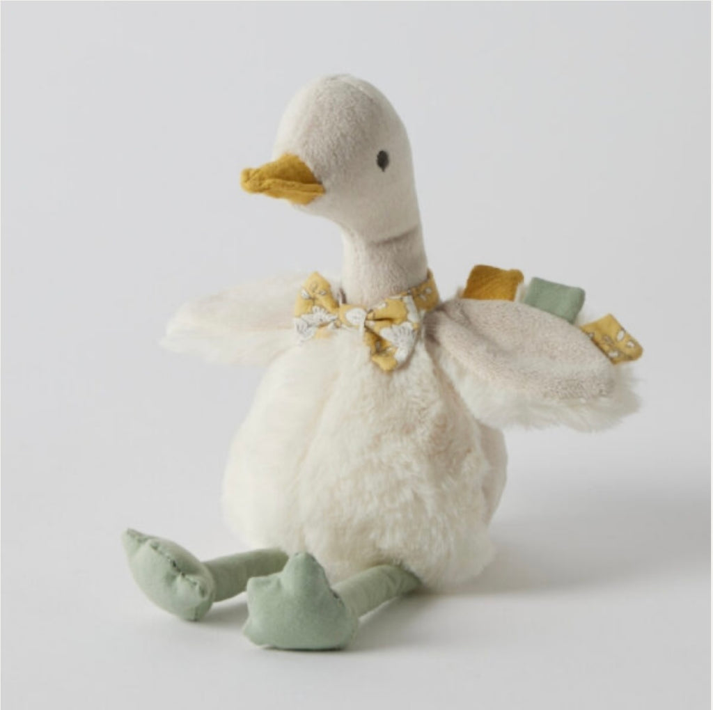 Sadie Goose Baby Rattle