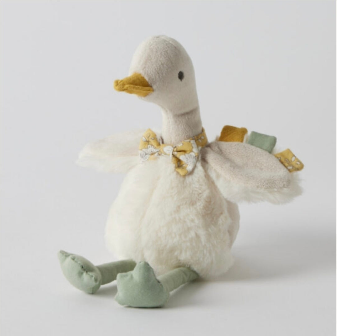 Sadie Goose Baby Rattle