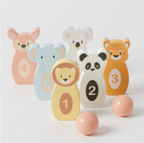 Animal Bowling Set