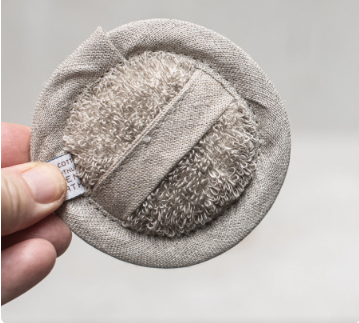 Heaven in Earth Linen Face Sponge