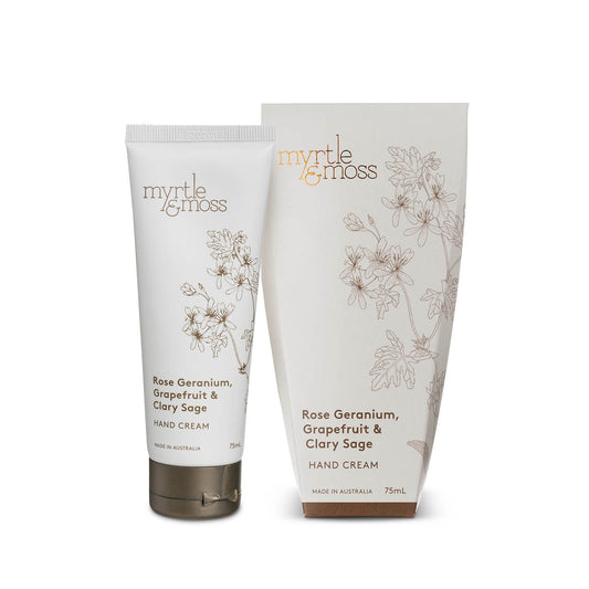 Rose Geranium, Grapefruit & Clary Sage Hand Cream