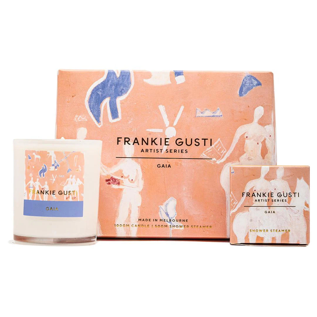 Frankie Gusti Mini Candle & Shower Steamer Set
