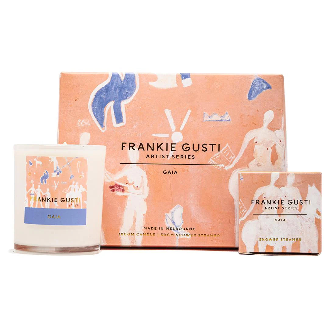 Frankie Gusti Mini Candle & Shower Steamer Set